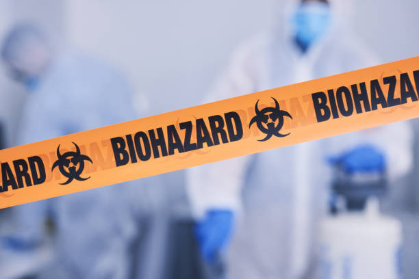 Professional Drug Lab Cleanup technician working in Groveton, VA